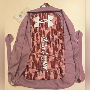 Under Armour Hustle 2.0Heatgear Mauve / Pink Backpack Bookbag Work School Unisex